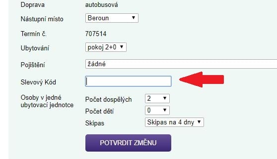 Obrázek portálu České kormidlo, kde můžete uplatnit slevy