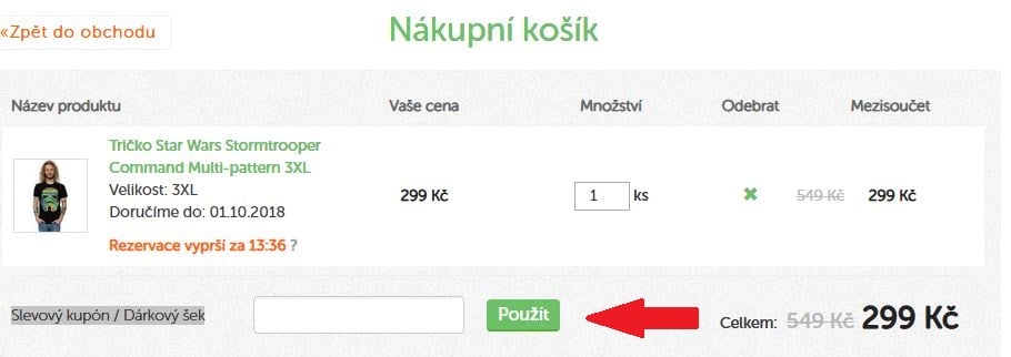 Internetový obchod Dedoles, kde můžete uplatnit slevový kupón.