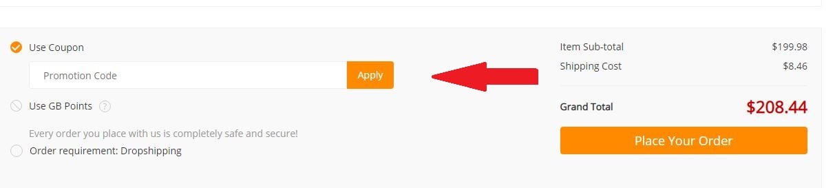 Obrázek portálu Gearbest.cz, kde můžete uplatnit slevy