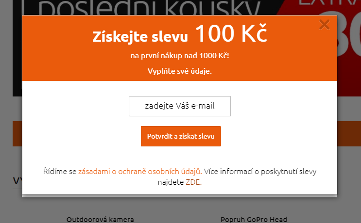 Slevový kupón na Kasa.cz přes newsletter