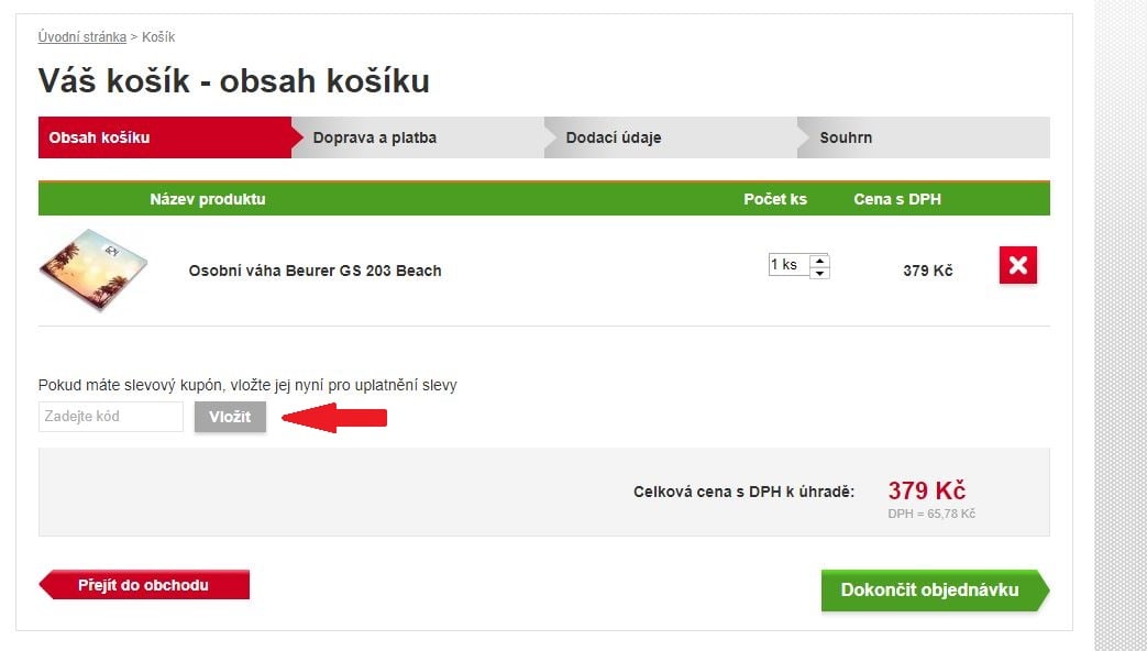 Obrázek portálu Rozbaleno.cz, kde můžete uplatnit slevy