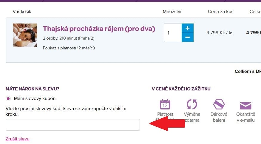 Obrázek portálu Zážitky.cz, kde můžete uplatnit slevy