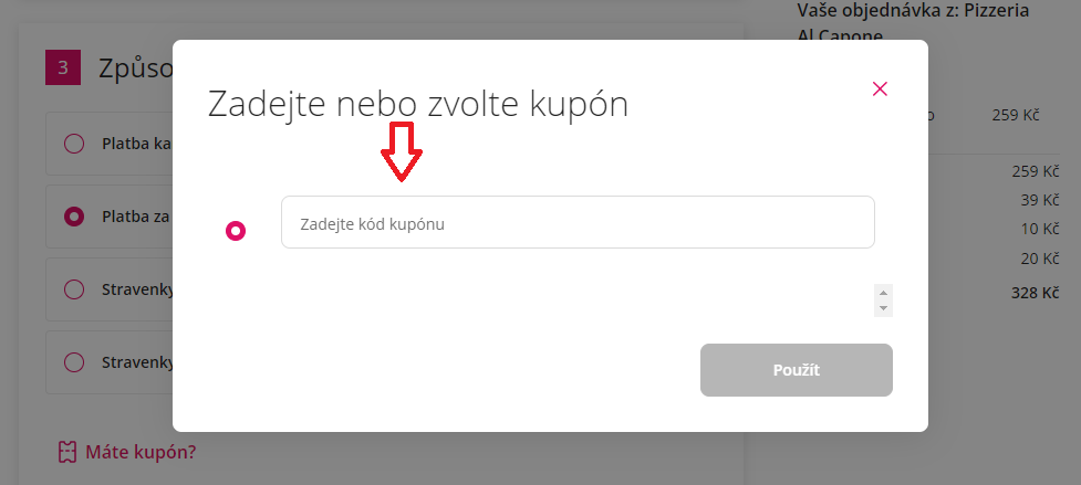 Jak uplatnit kupón na Foodora?