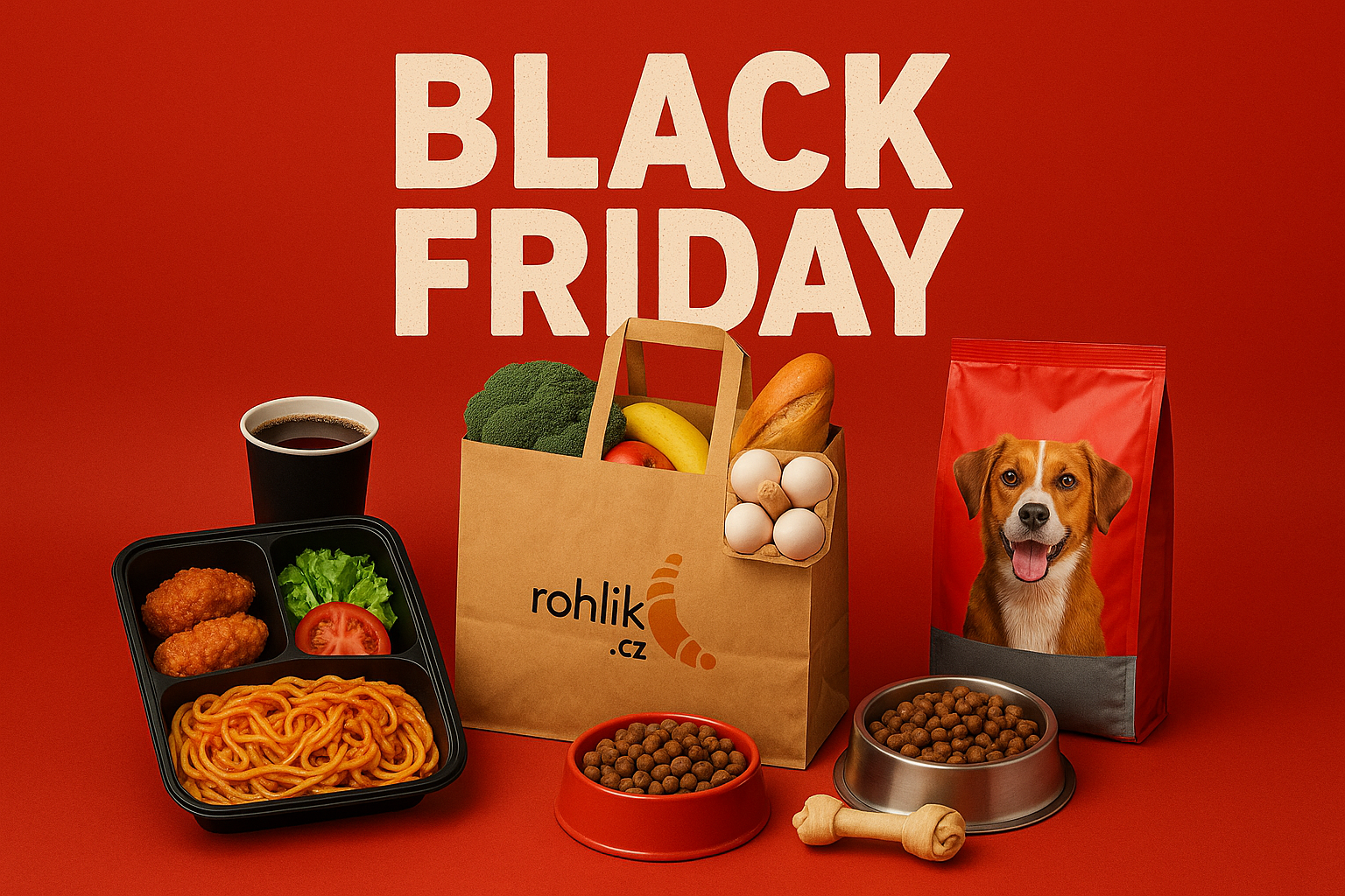 Black Friday slevový kód na poslední chvíli: jak ušetřit na Woltu, v Super ZOO i na Rohlíku?