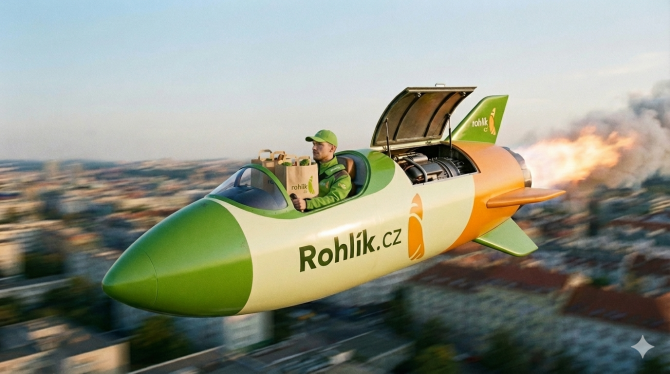 Rohlík rychlé doručení