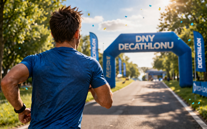 Běh&aacute;n&iacute; za Dny Decathlonu