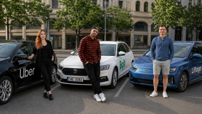 Slevy na Uber, Bolt, Liftago