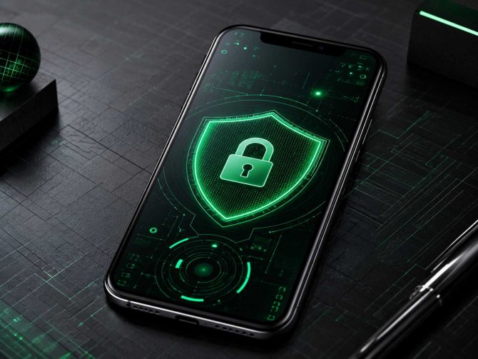 moderni-smartphone-na-tmavem-technologickem-povrchu-zobrazuje-zeleny-bezpecnostni-stit-a-ikonu-zamku-optimized.jpg